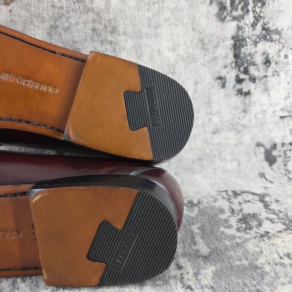 Cole Haan Pinch Penny Loafers Mens 11 C Narrow Burgundy Leather Dress Shoes main image 14